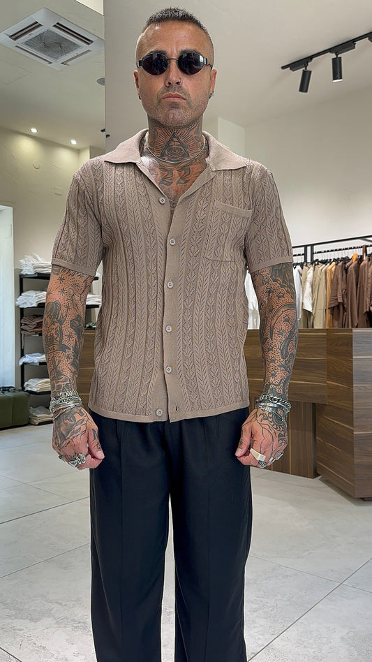 CARDIGAN MICROFORATO MM