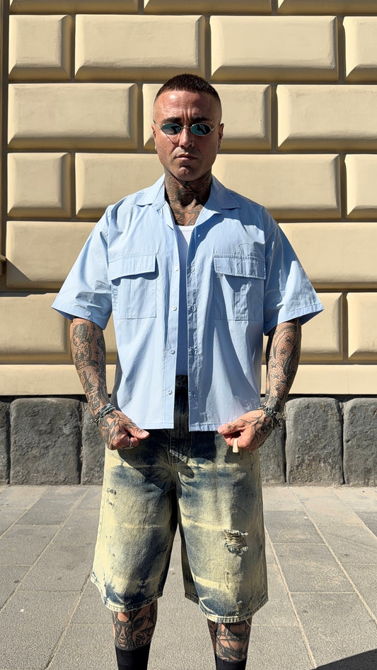 CAMICIA DOPPIA TASCA MM