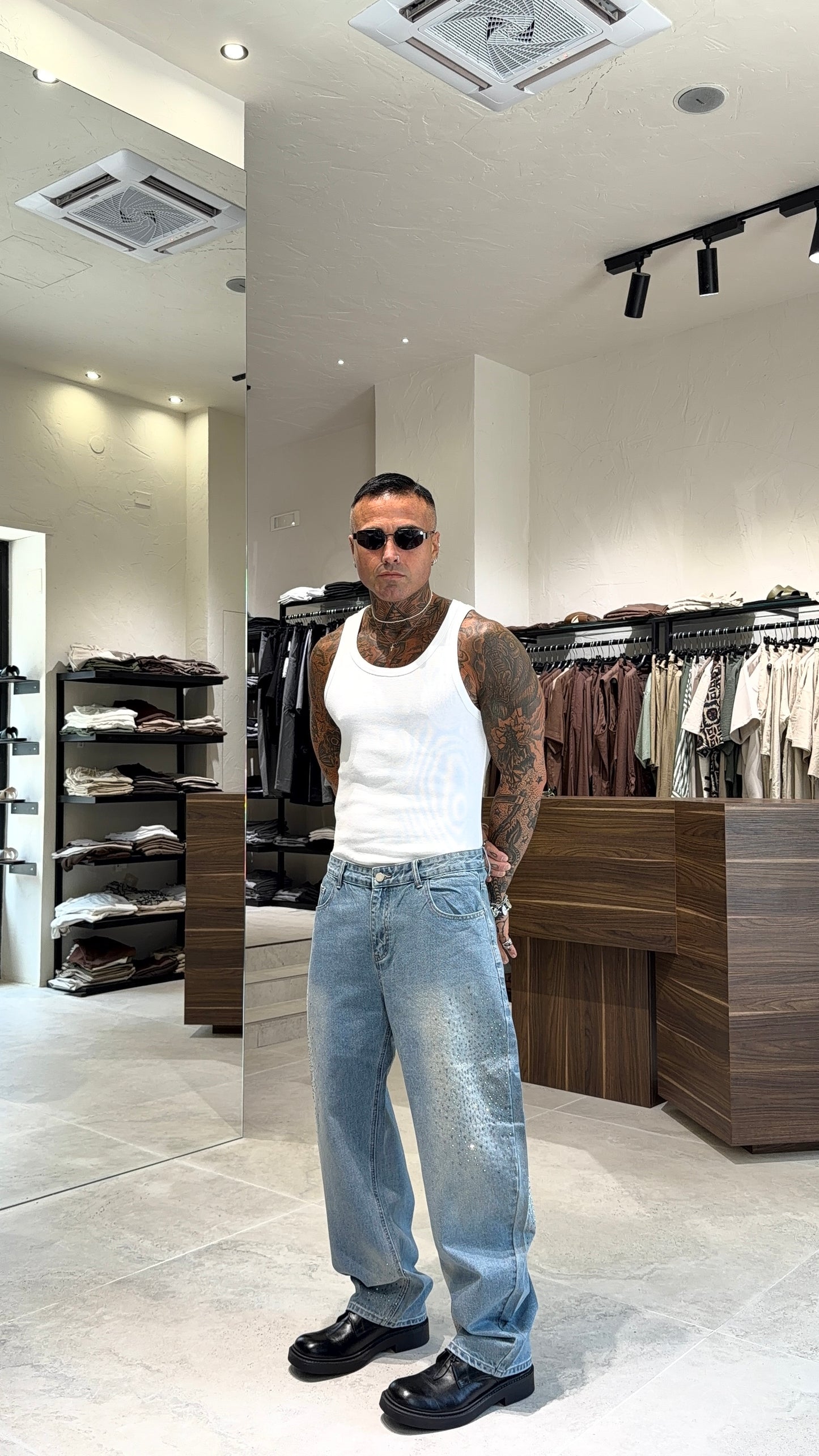 BALLOON DIAMOND JEANS