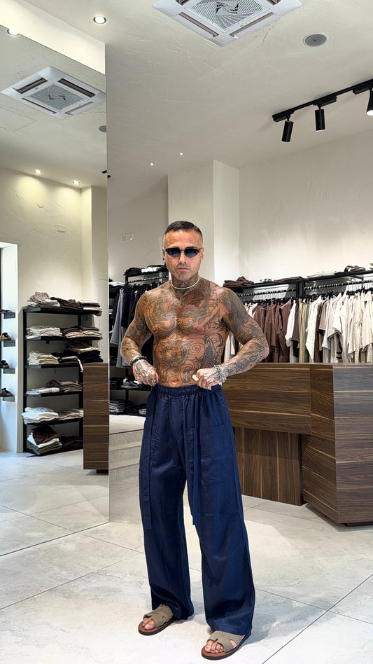 ETEREO LINEN PANTS