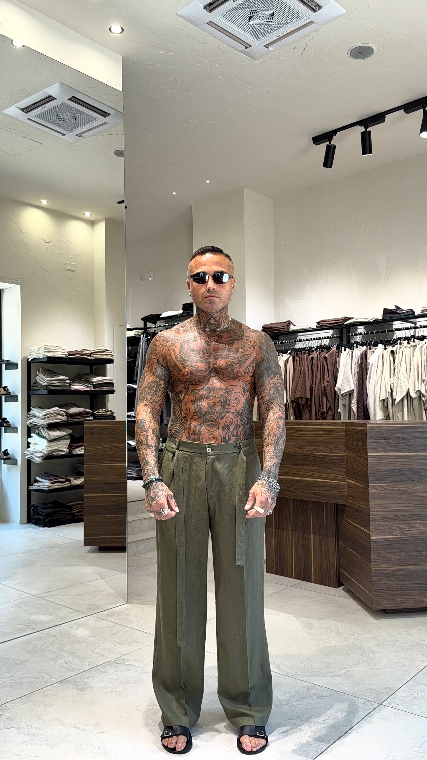 CANCÙN LINEN PANTS