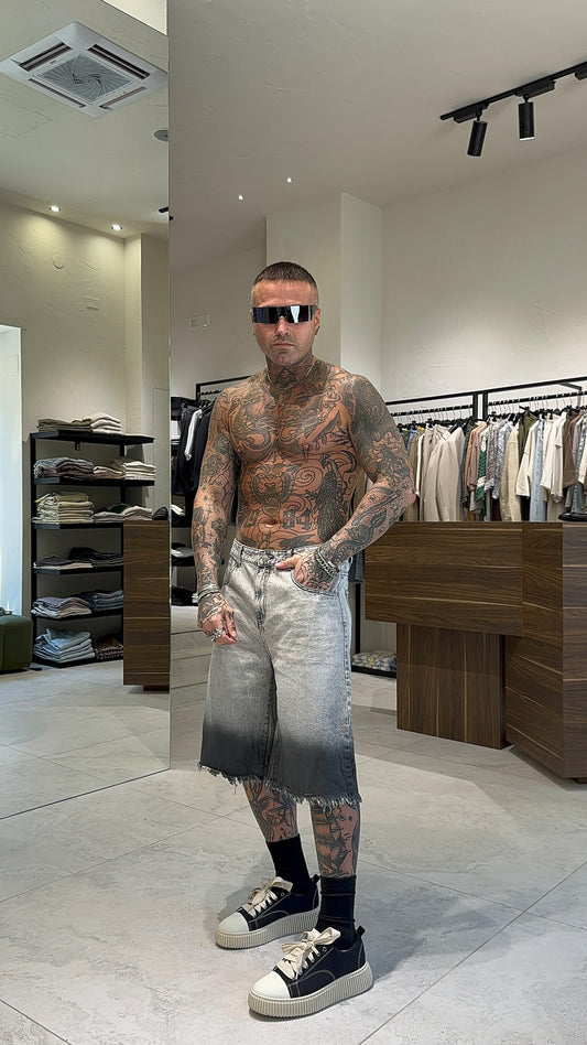 SHORTS JEANS SFUMATO