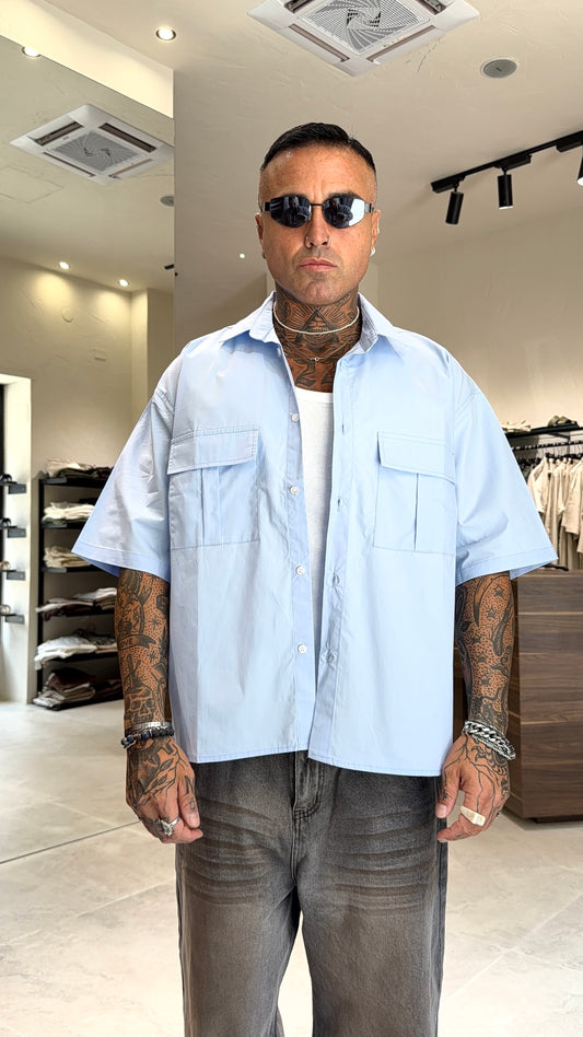 CAMICIA DOPPIA TASCA MM