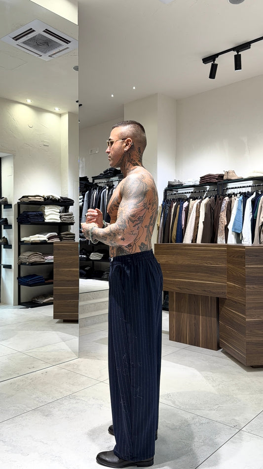 MARTIN PANTS PENCE GESSATO