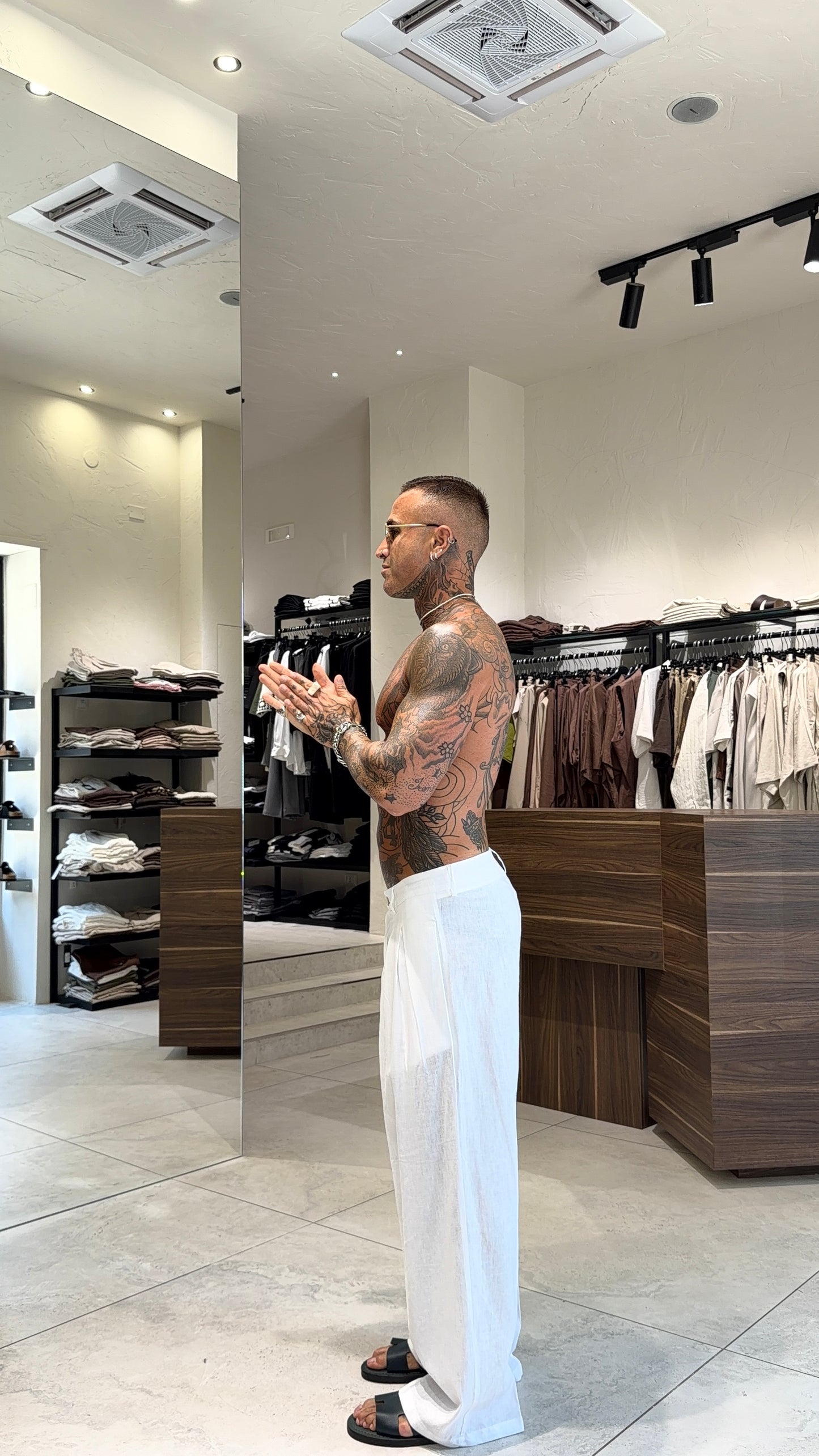 LESSONS LINEN PANTS