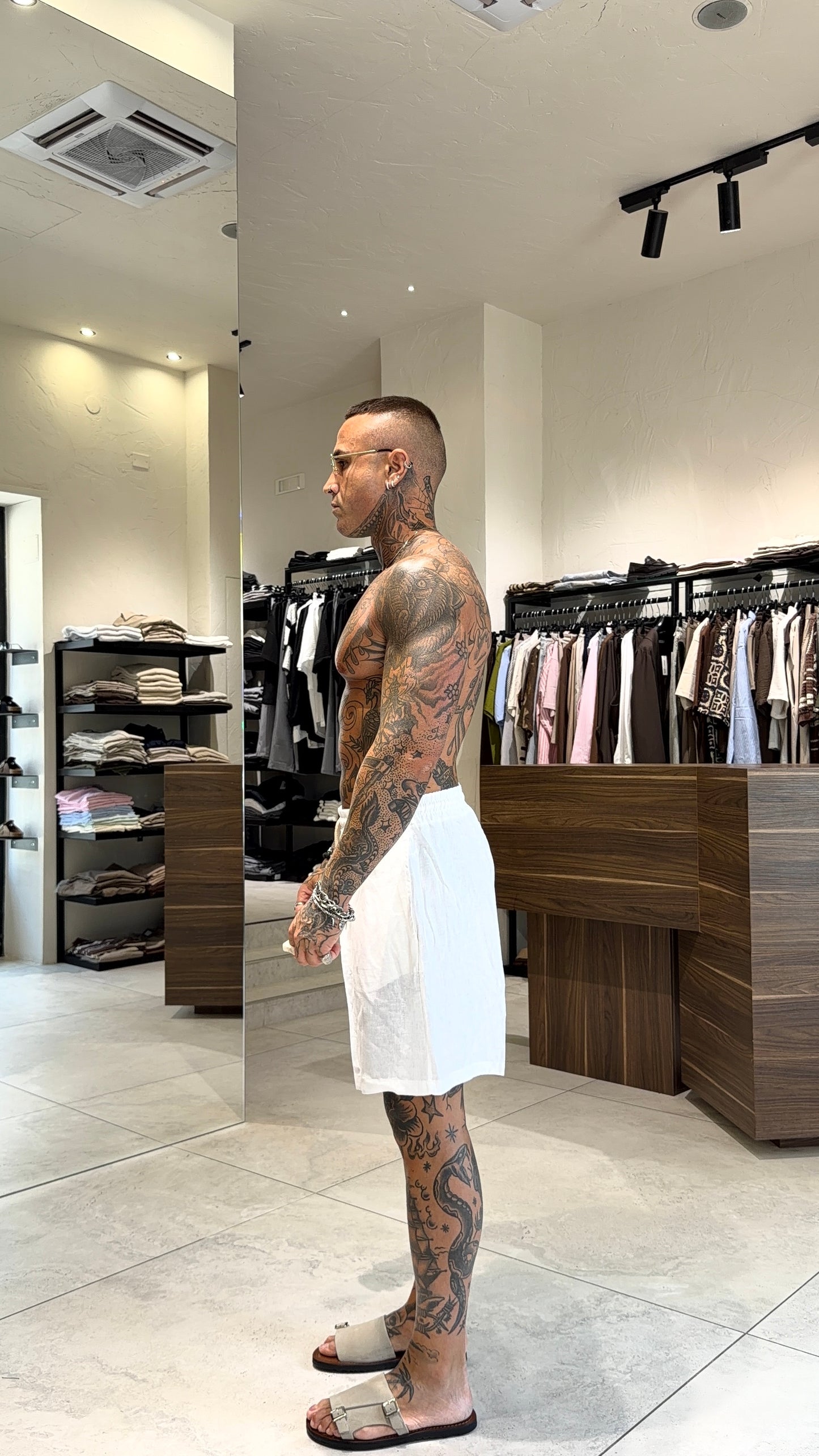 BALI LINEN SHORTS