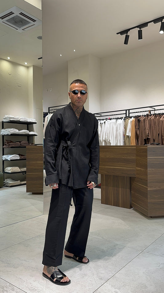 LINEN KIMONO