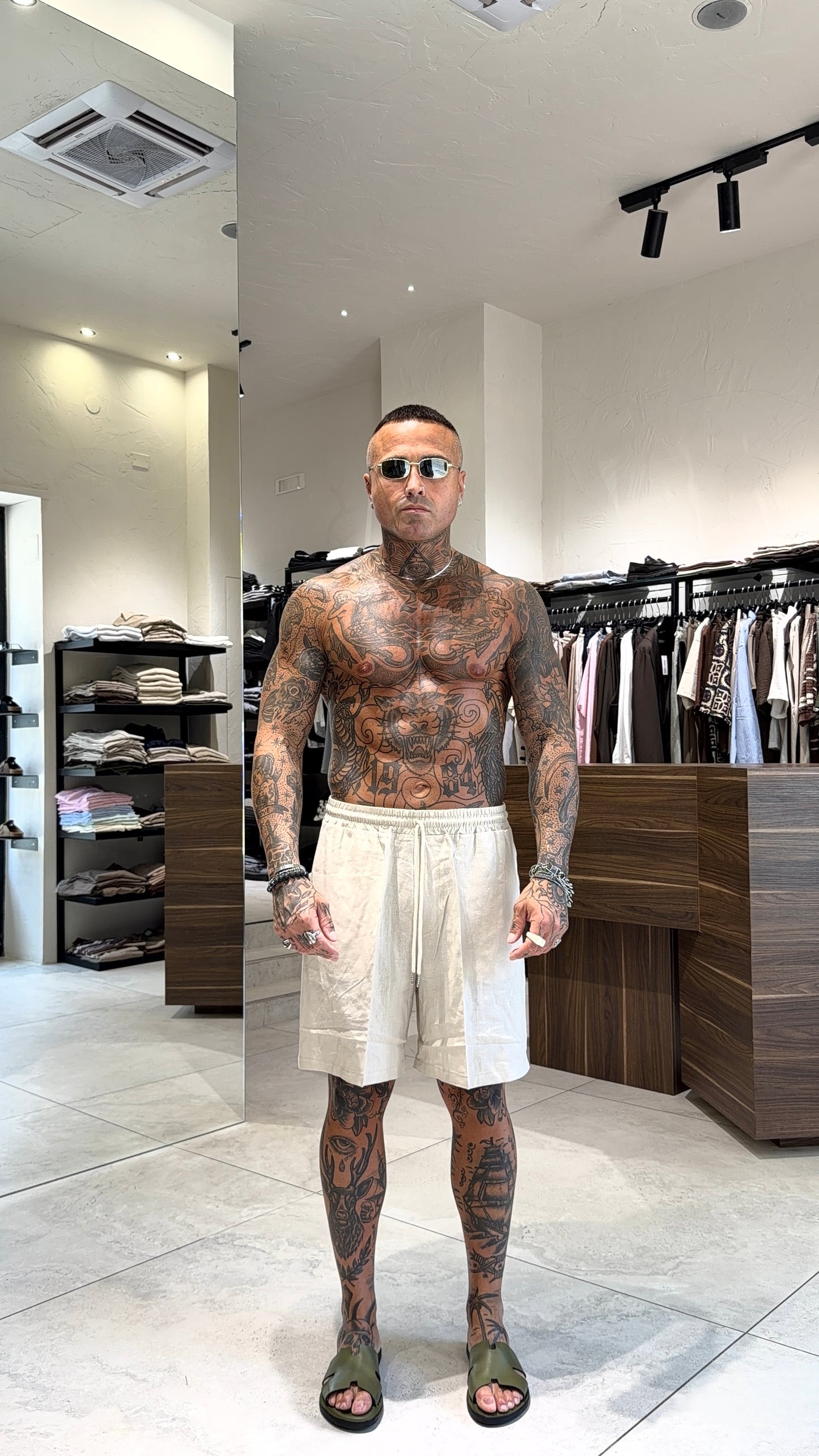 BALI LINEN SHORTS