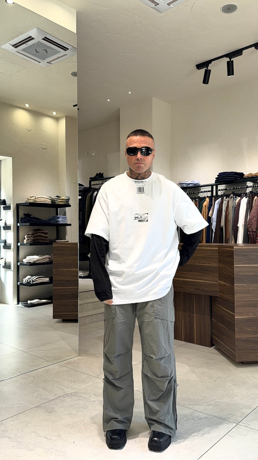 TEE DOPPIAMANICA STAMPA