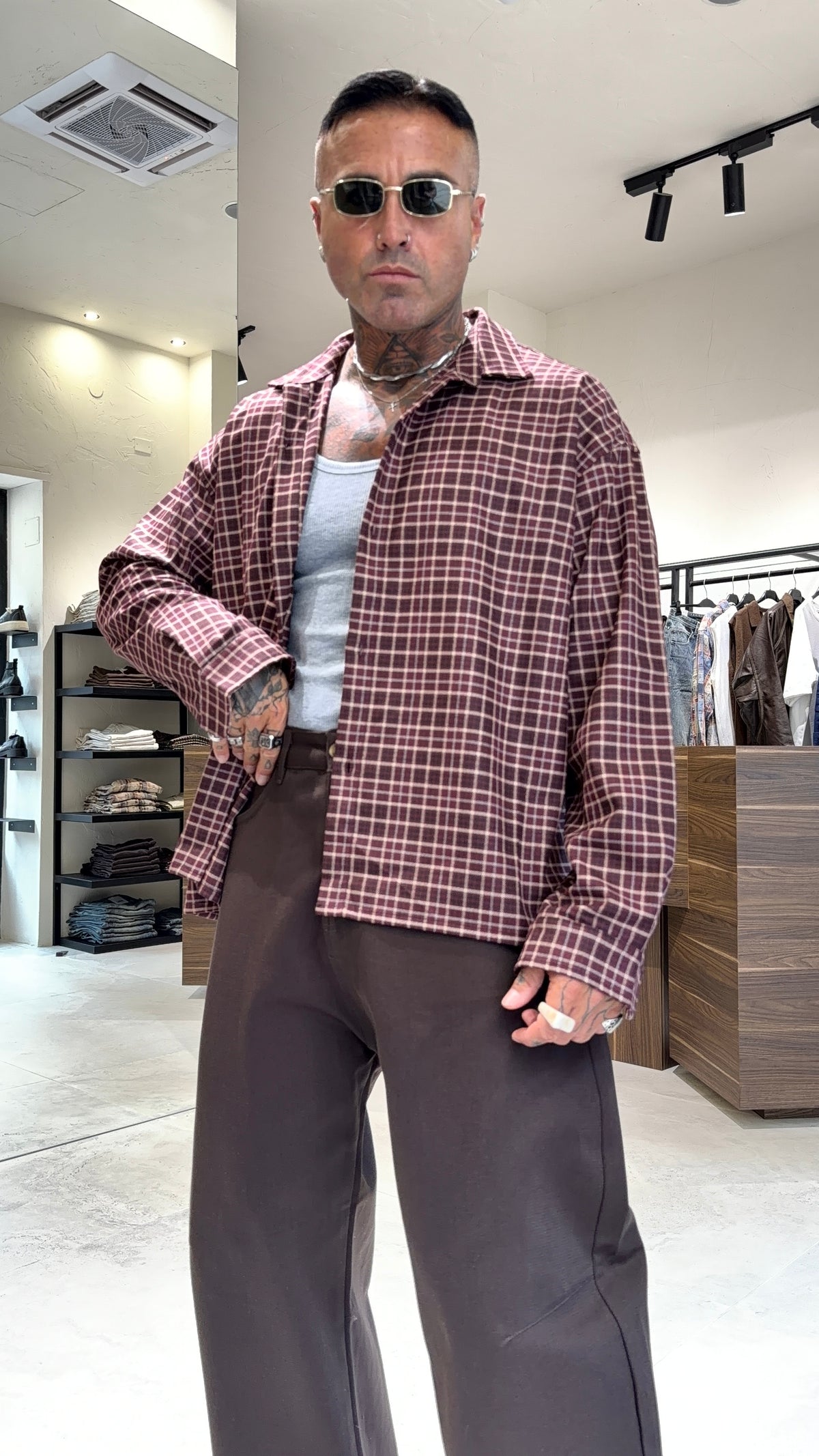 CAMICIA LL QUADRI