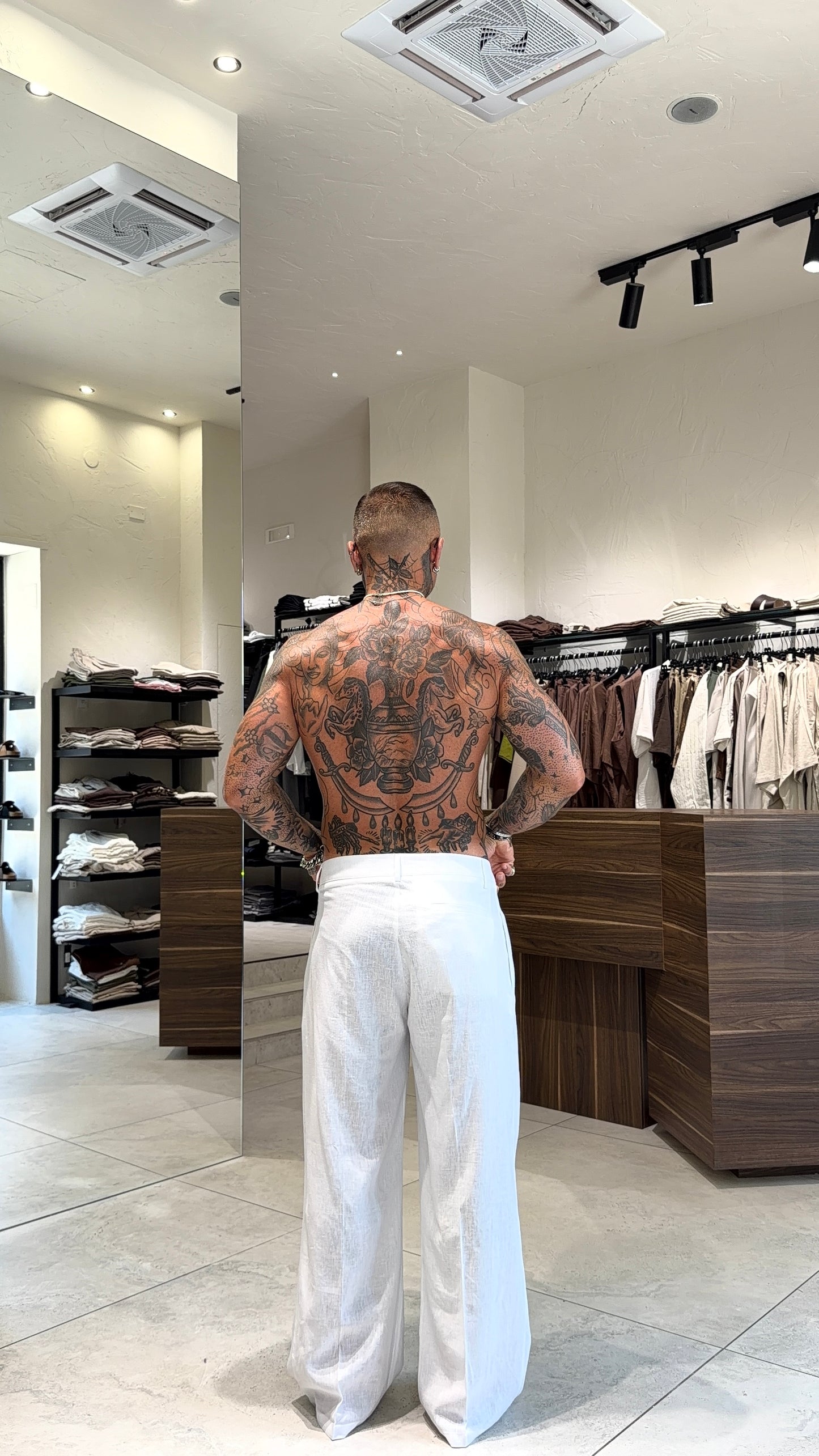 LESSONS LINEN PANTS