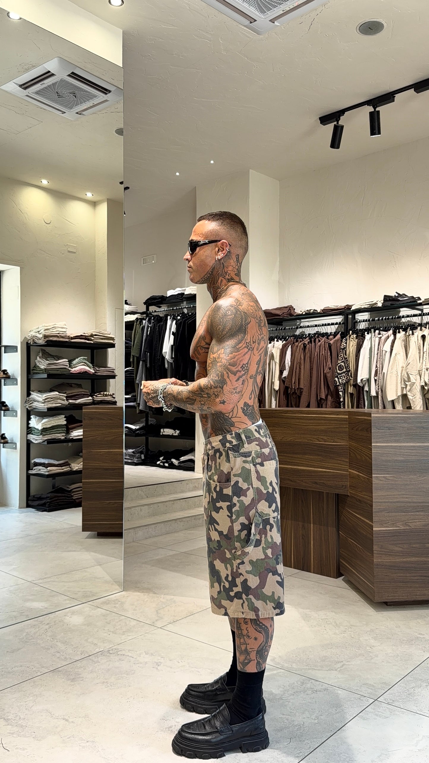 CAMOUFLAGE SHORTS