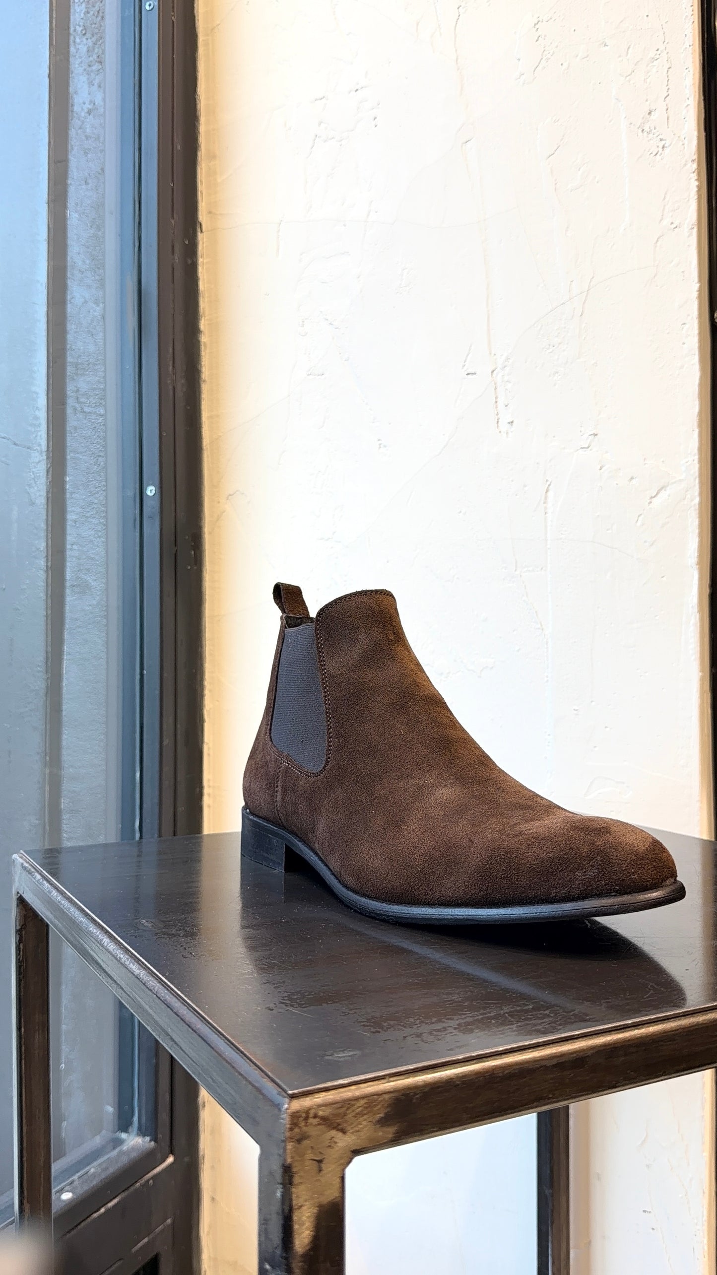 BOOT STIVALETTO CAMOSCIO