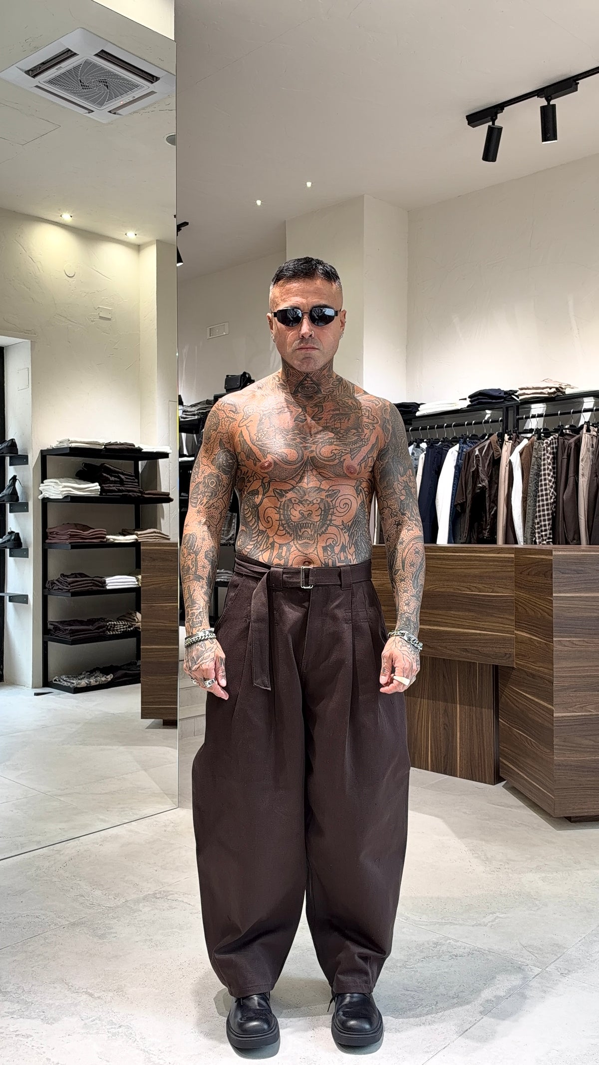 BALLOON CINTURA PANT