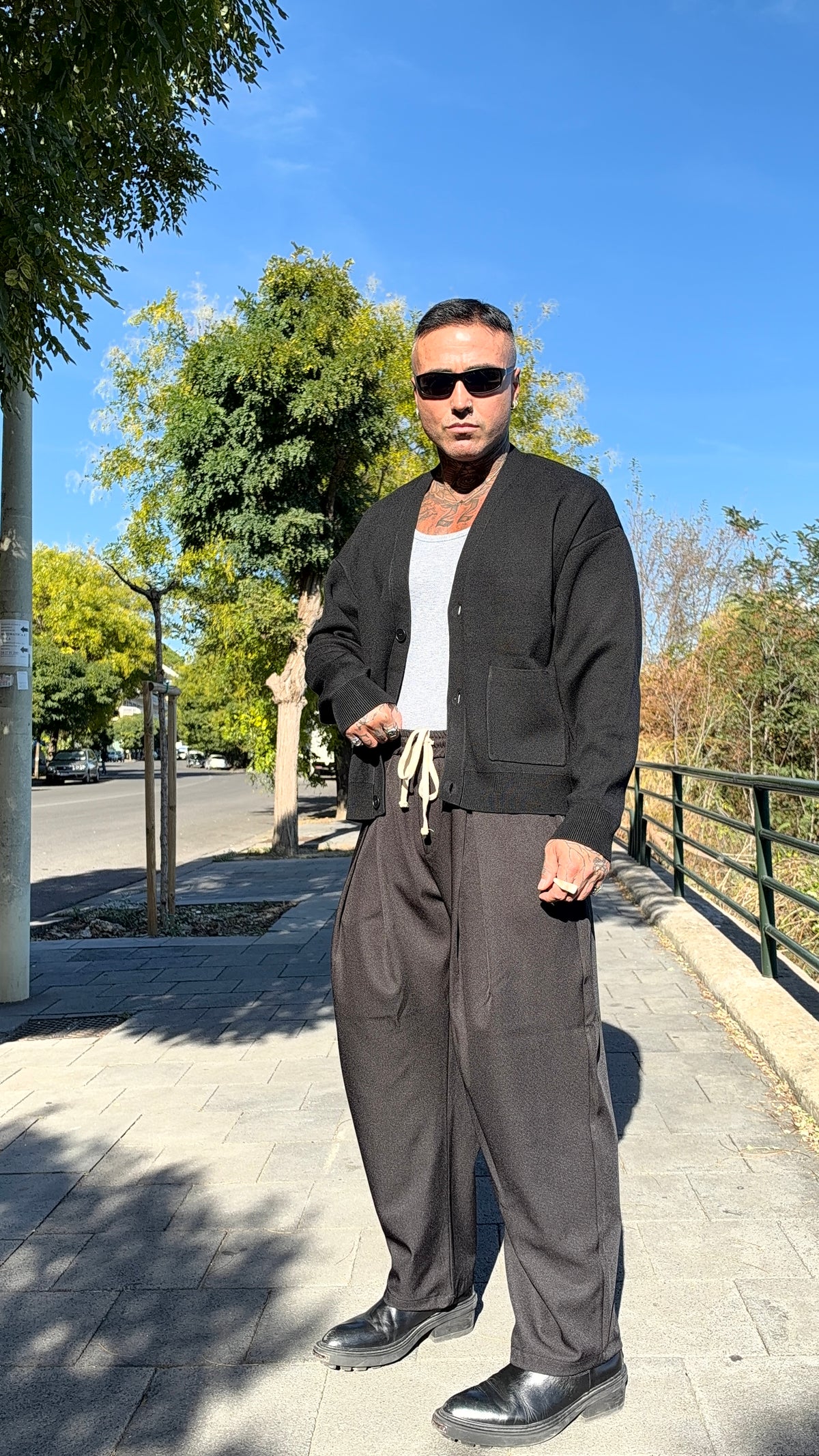 CARDIGAN CROP BOTTONI