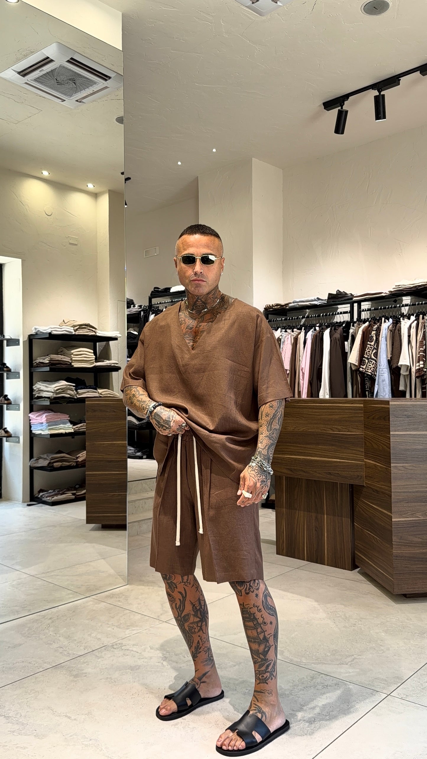 BALI LINEN SHORTS