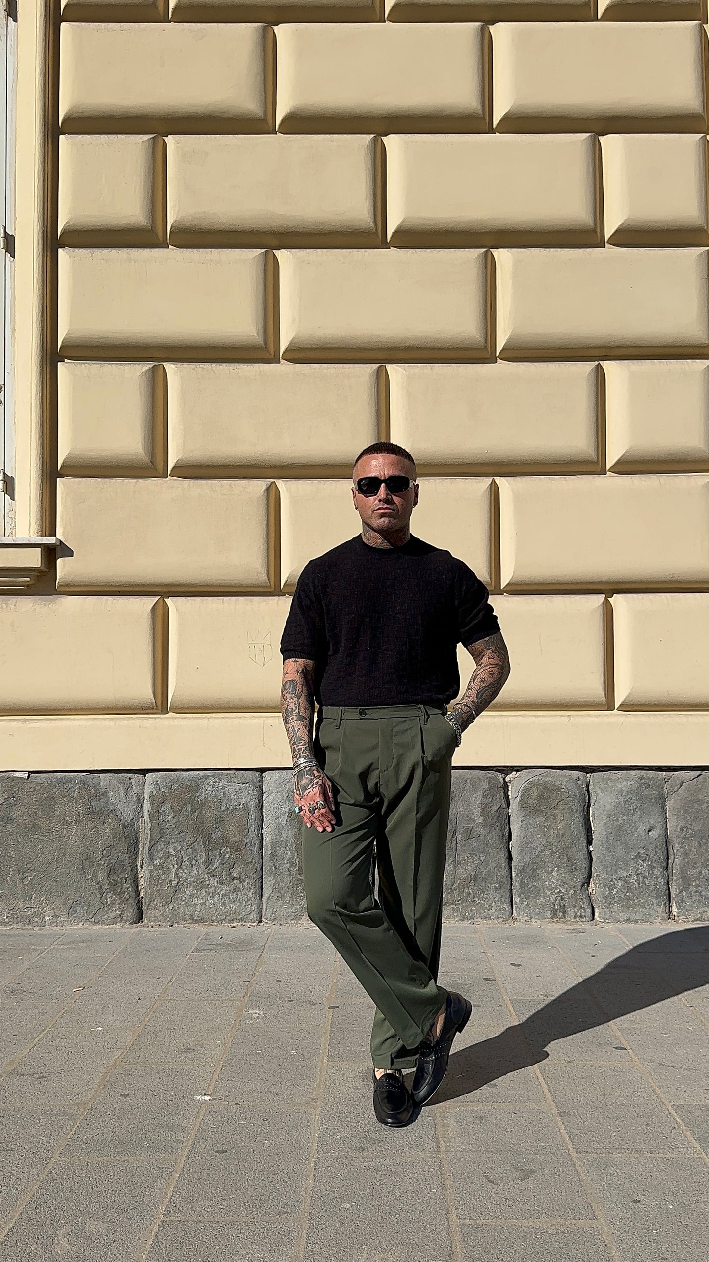 PANTALONE PALAZZO PENCE
