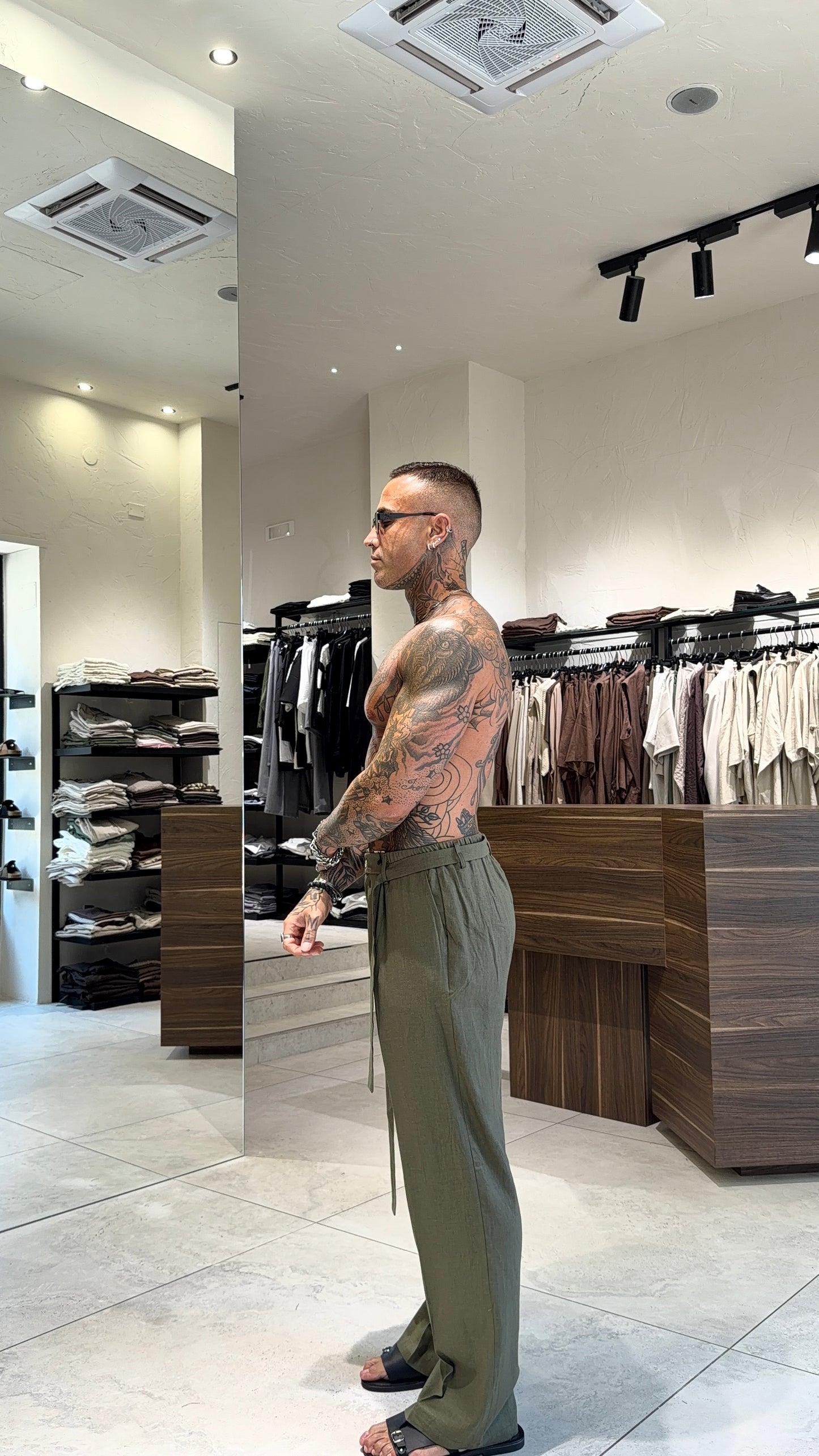 CANCÙN LINEN PANTS