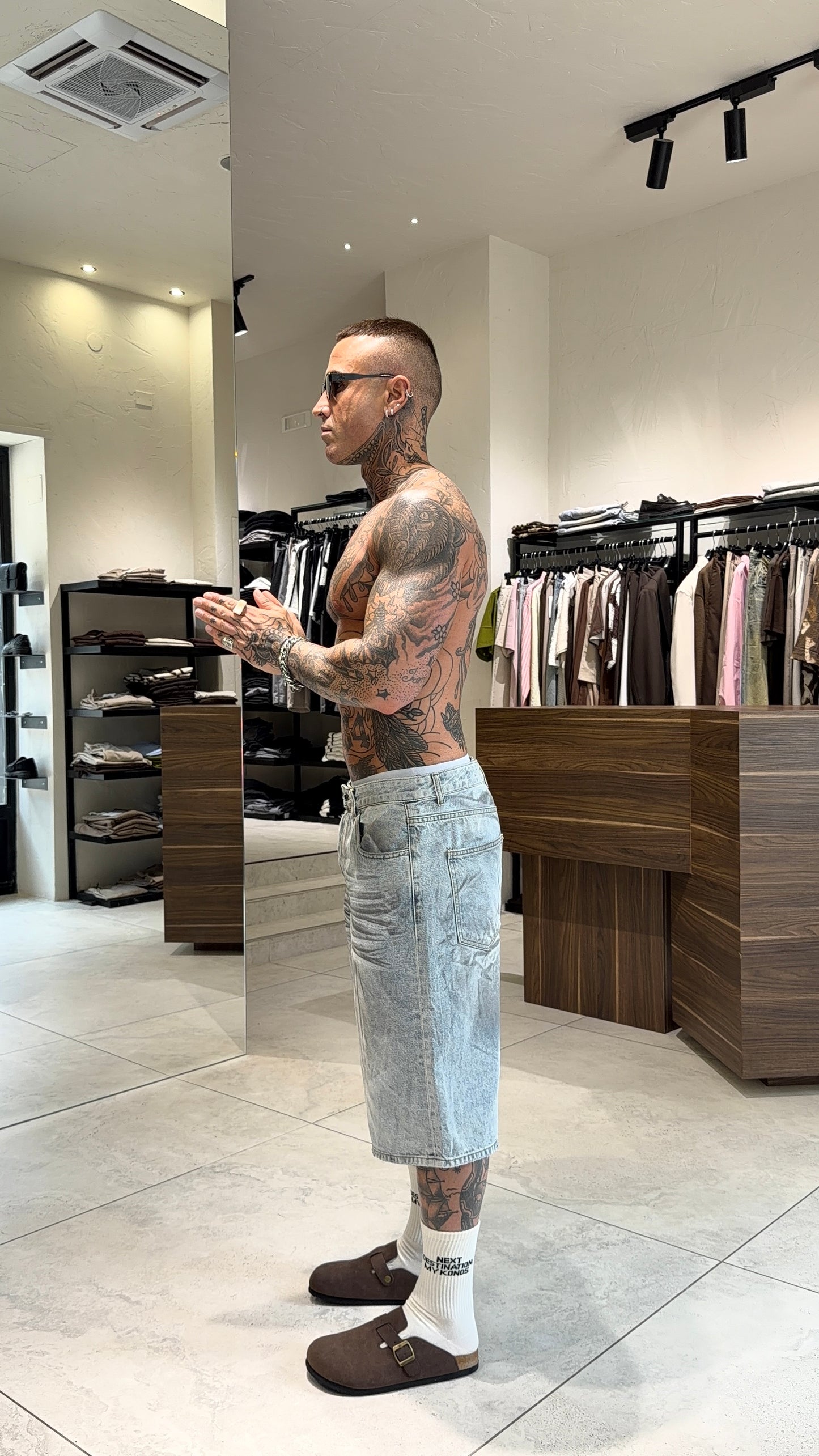 SHORTS SFUMATO JEANS