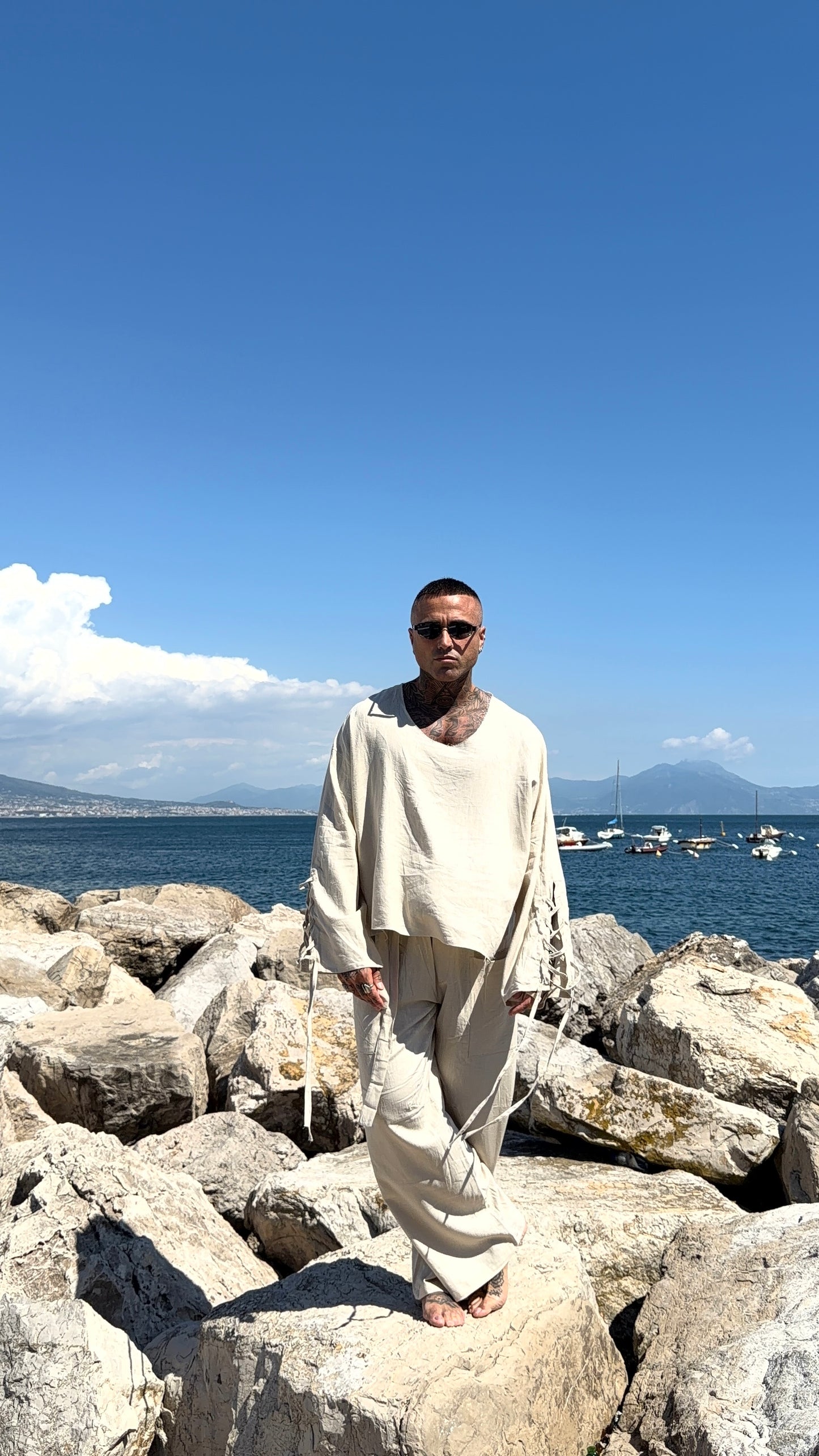 ETEREO LINEN TEE