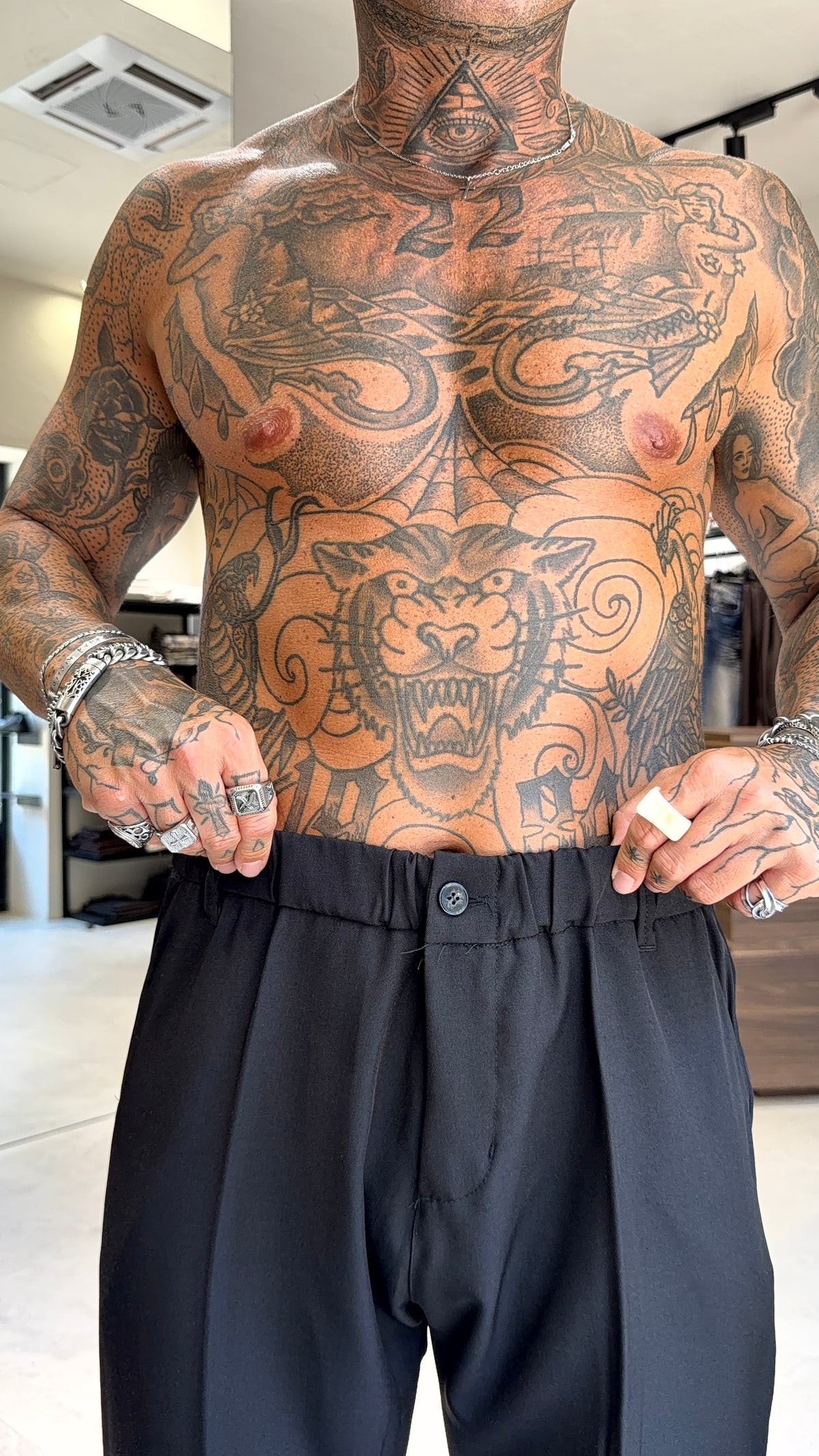OLD PANTS