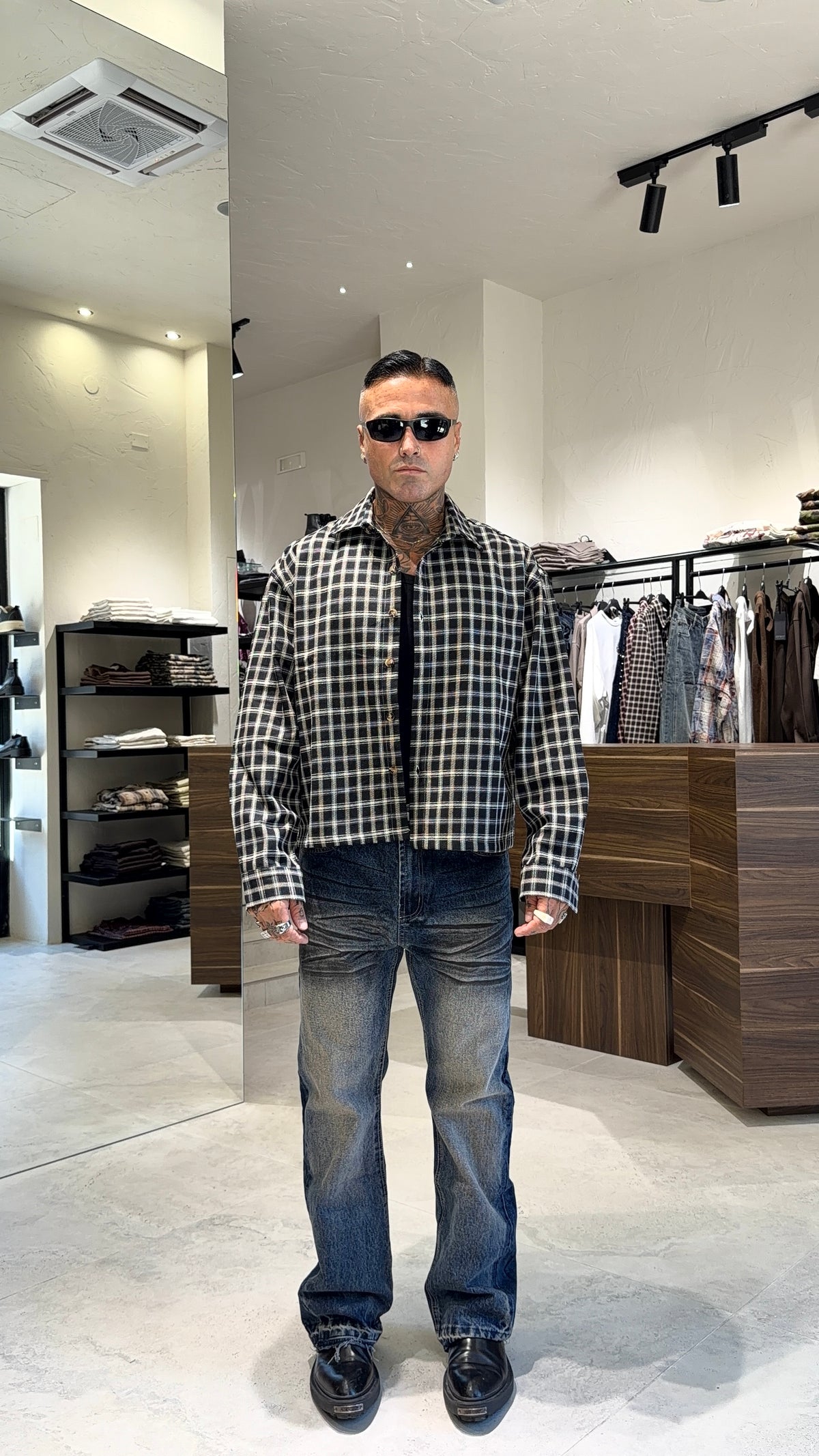 CAMICIA LL QUADRI
