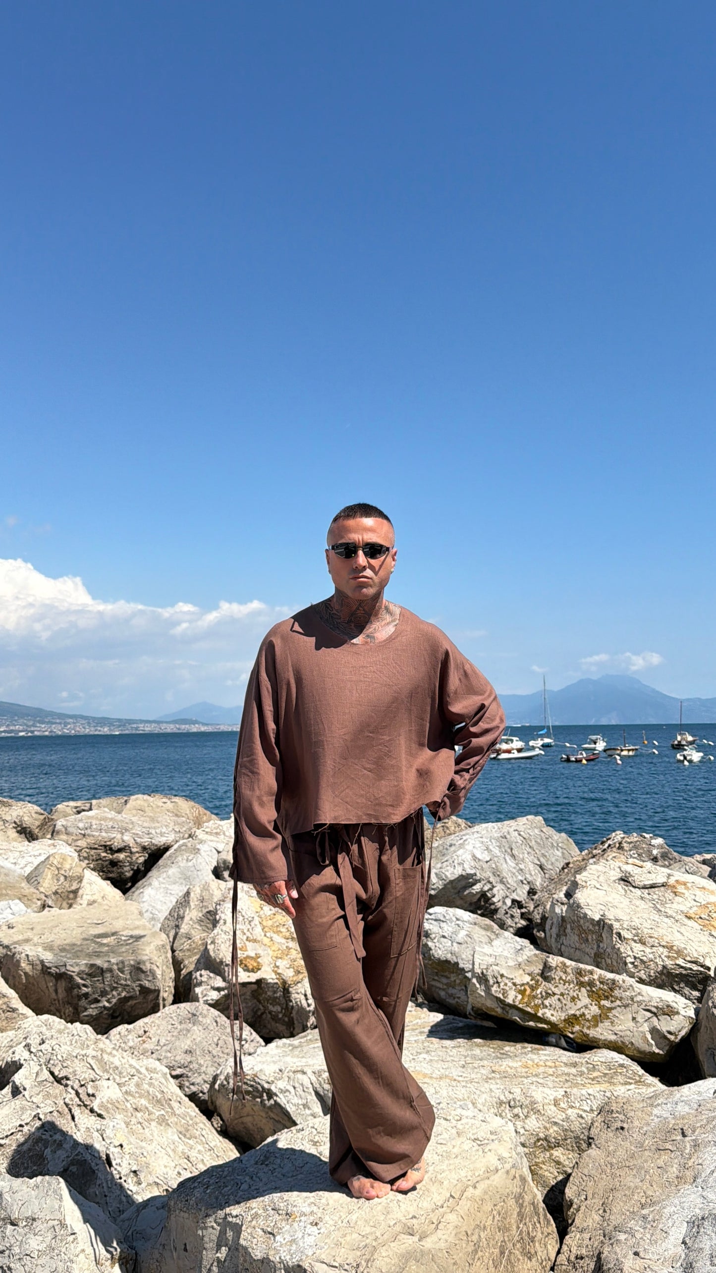 ETEREO LINEN TEE