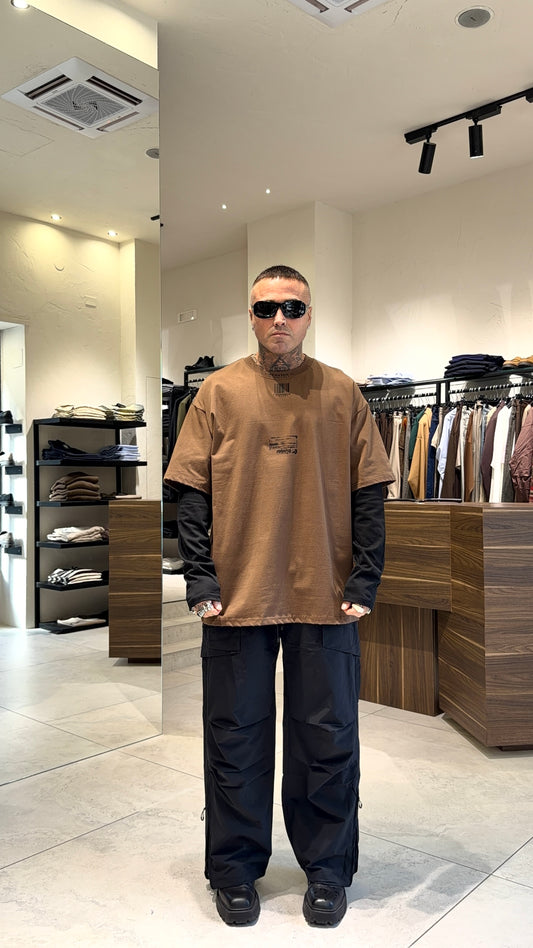 TEE DOPPIAMANICA STAMPA