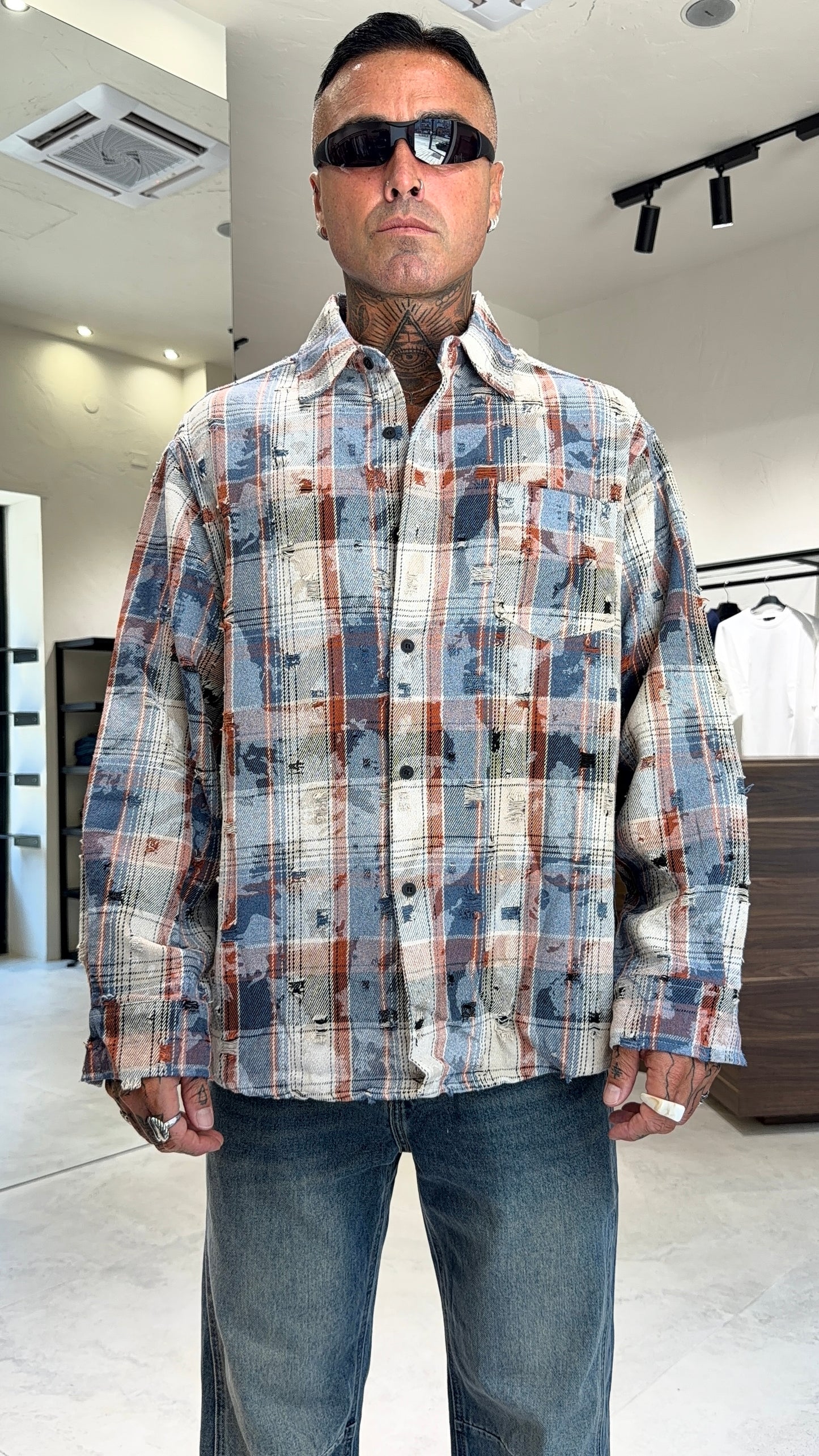 CAMICIA AW ABRA QUADRI
