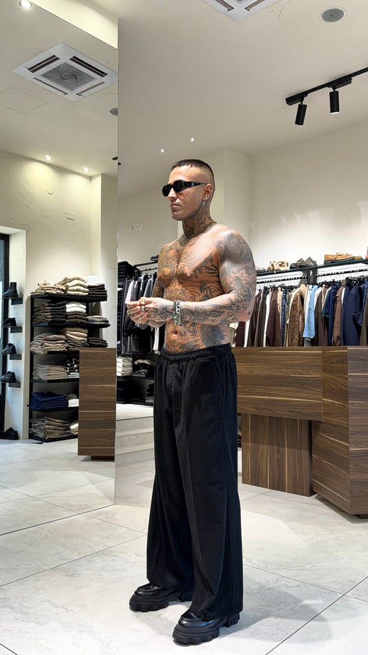 PANTALONE PALAZZO VELLUTO