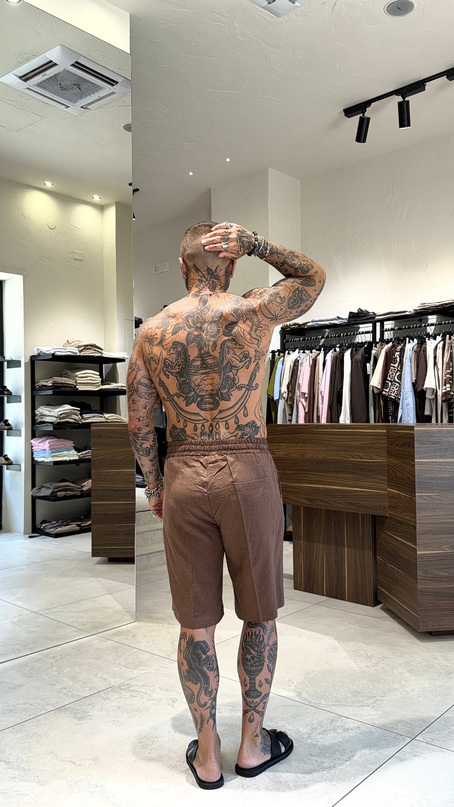 BALI LINEN SHORTS