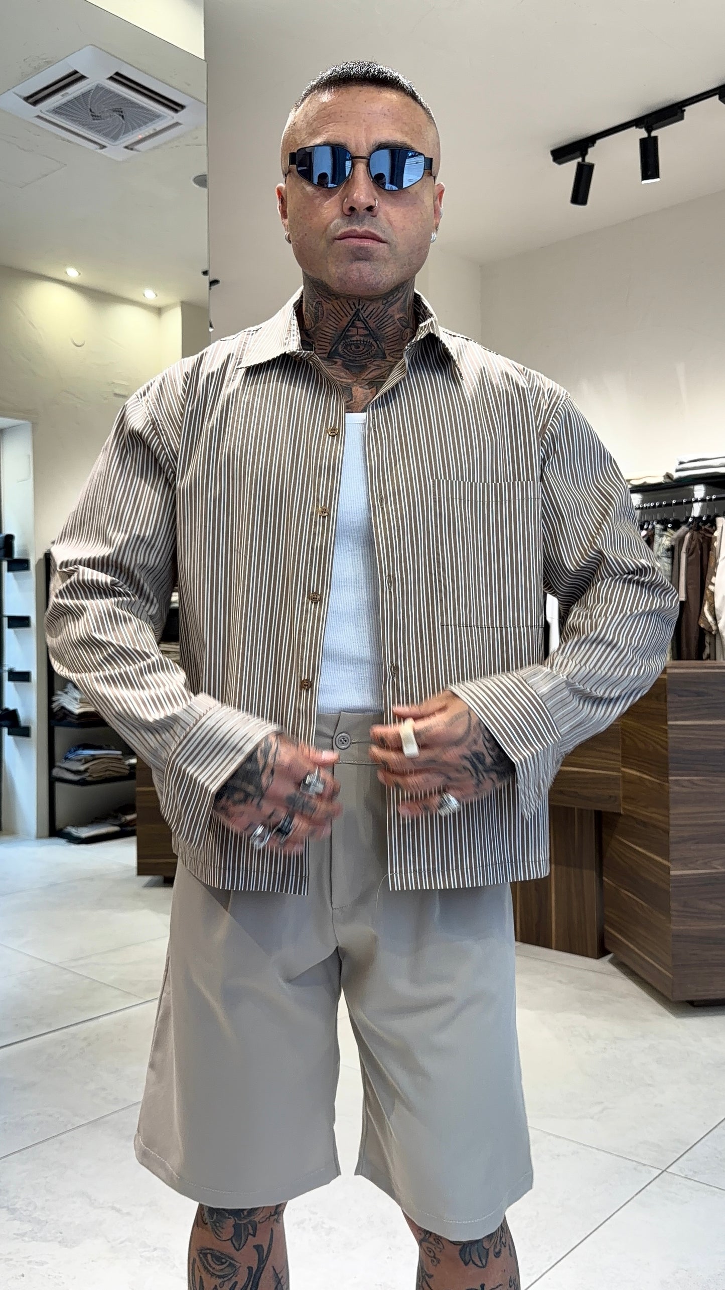 COTTON SHIRT RIGHE 2