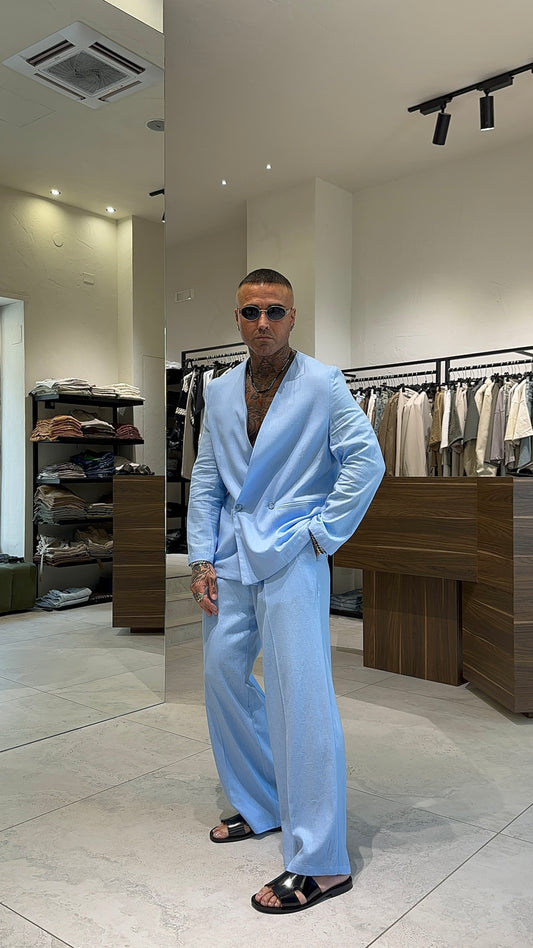 LINEN LONG JACKET