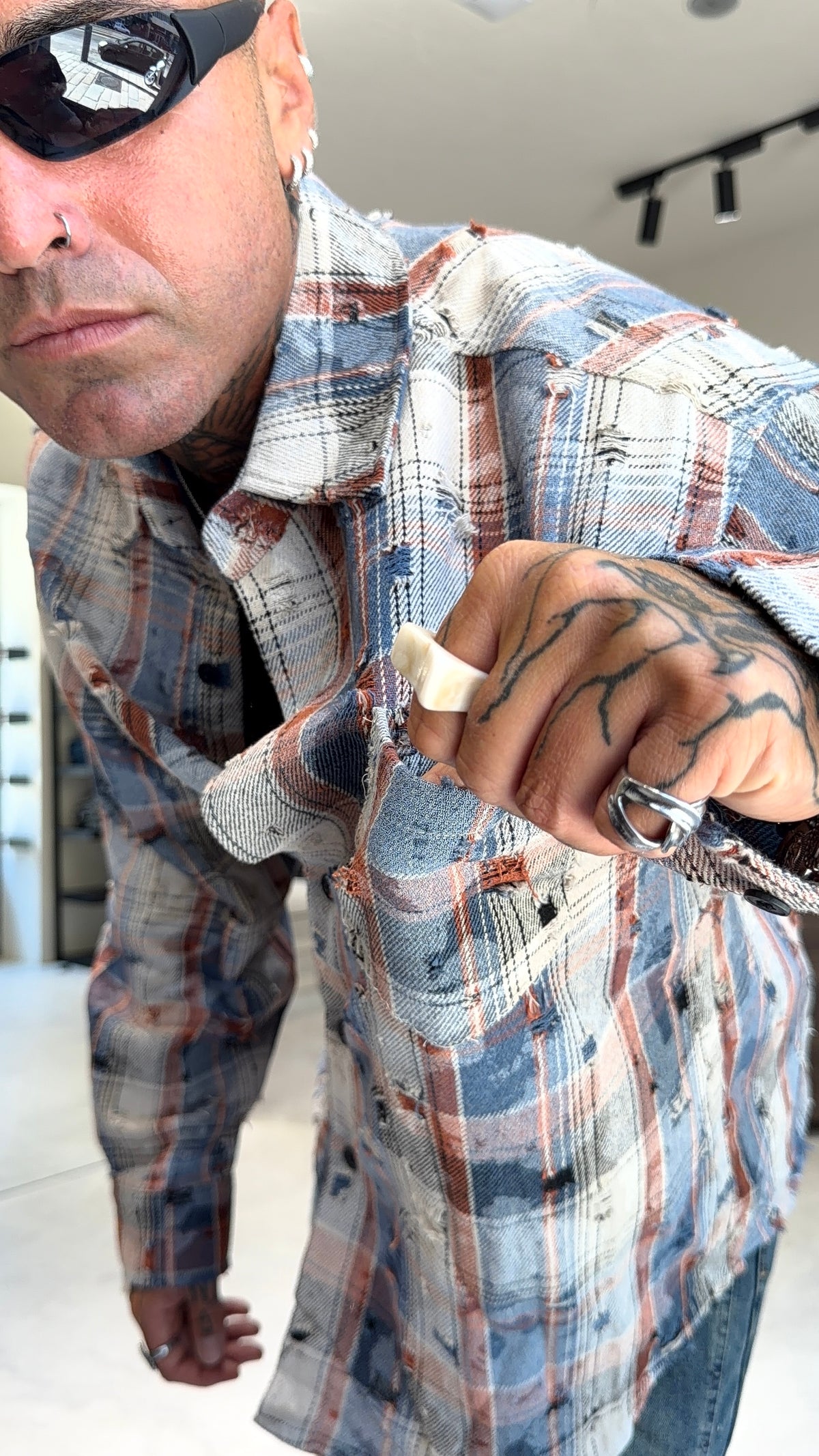 CAMICIA AW ABRA QUADRI