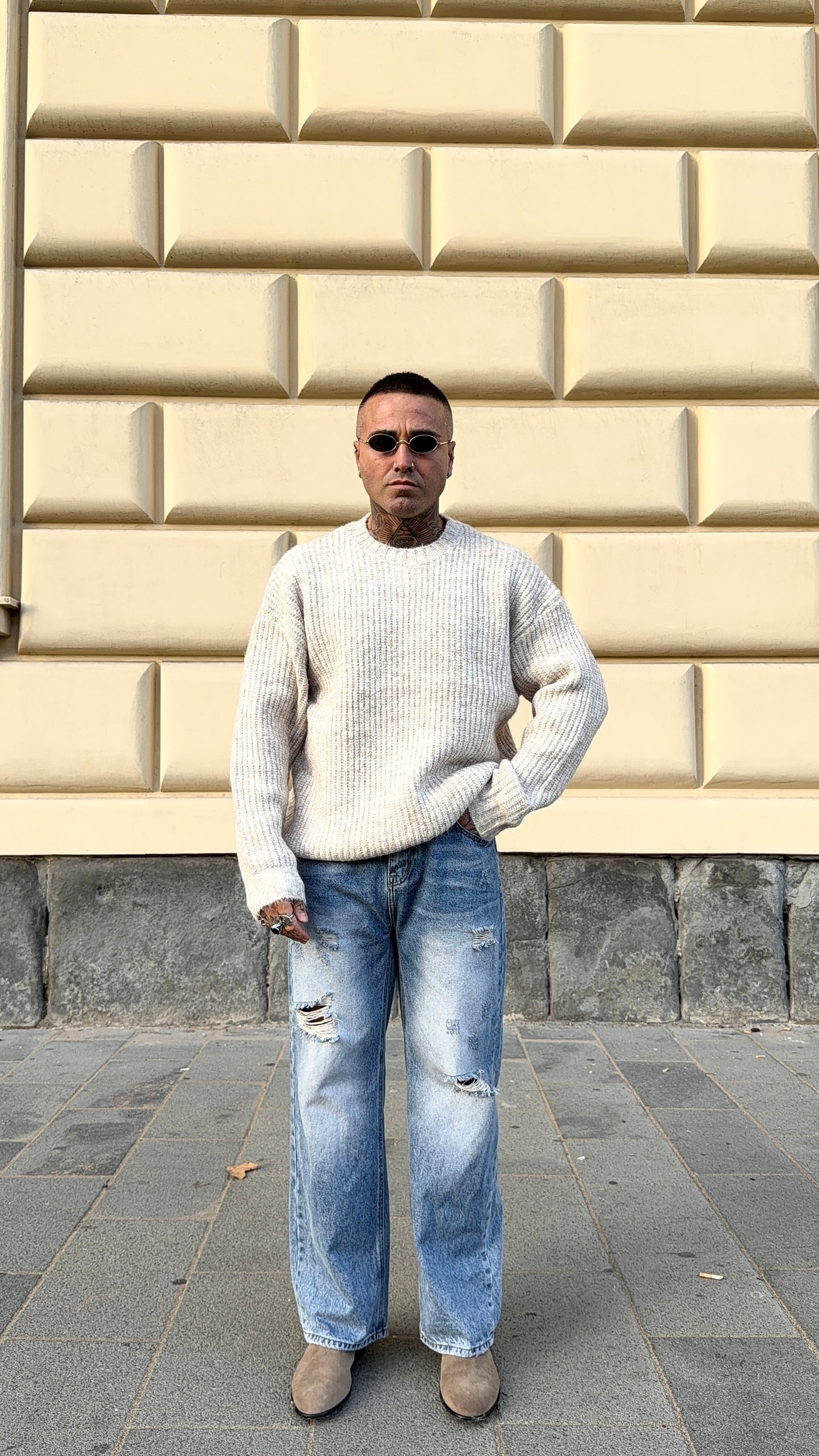 BAGGY ABRA CHIARO 333