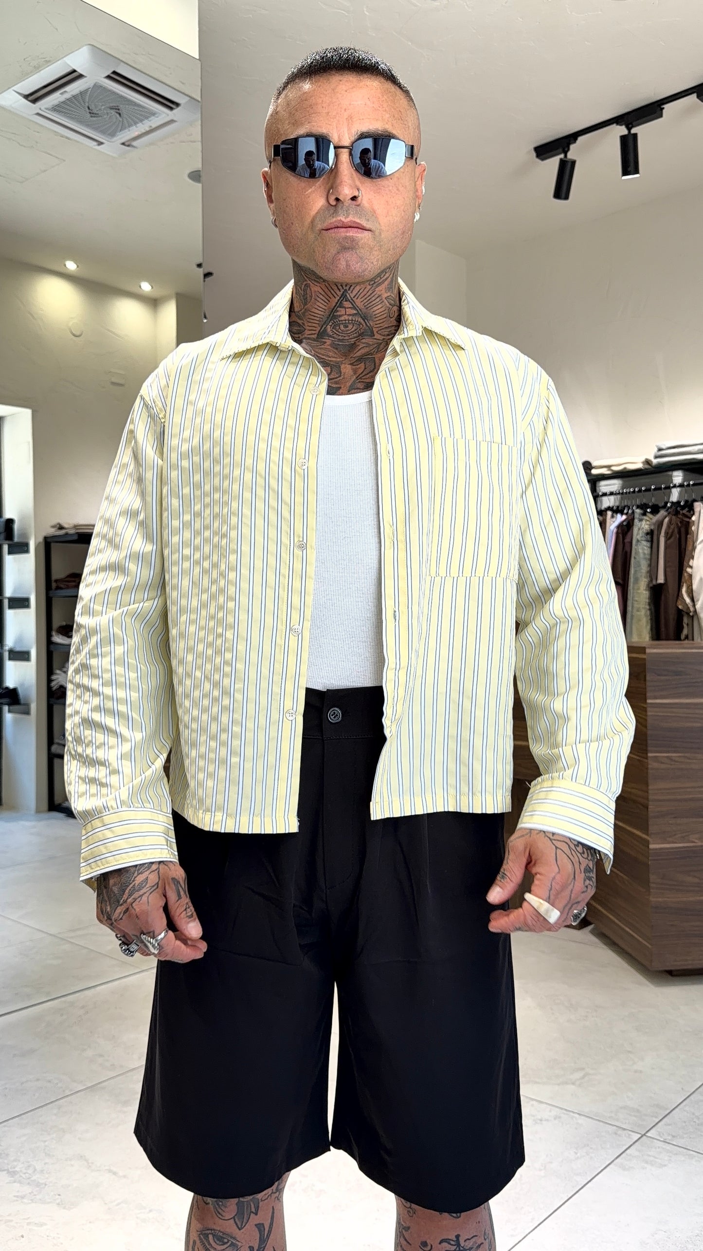 COTTON SHIRT RIGHE