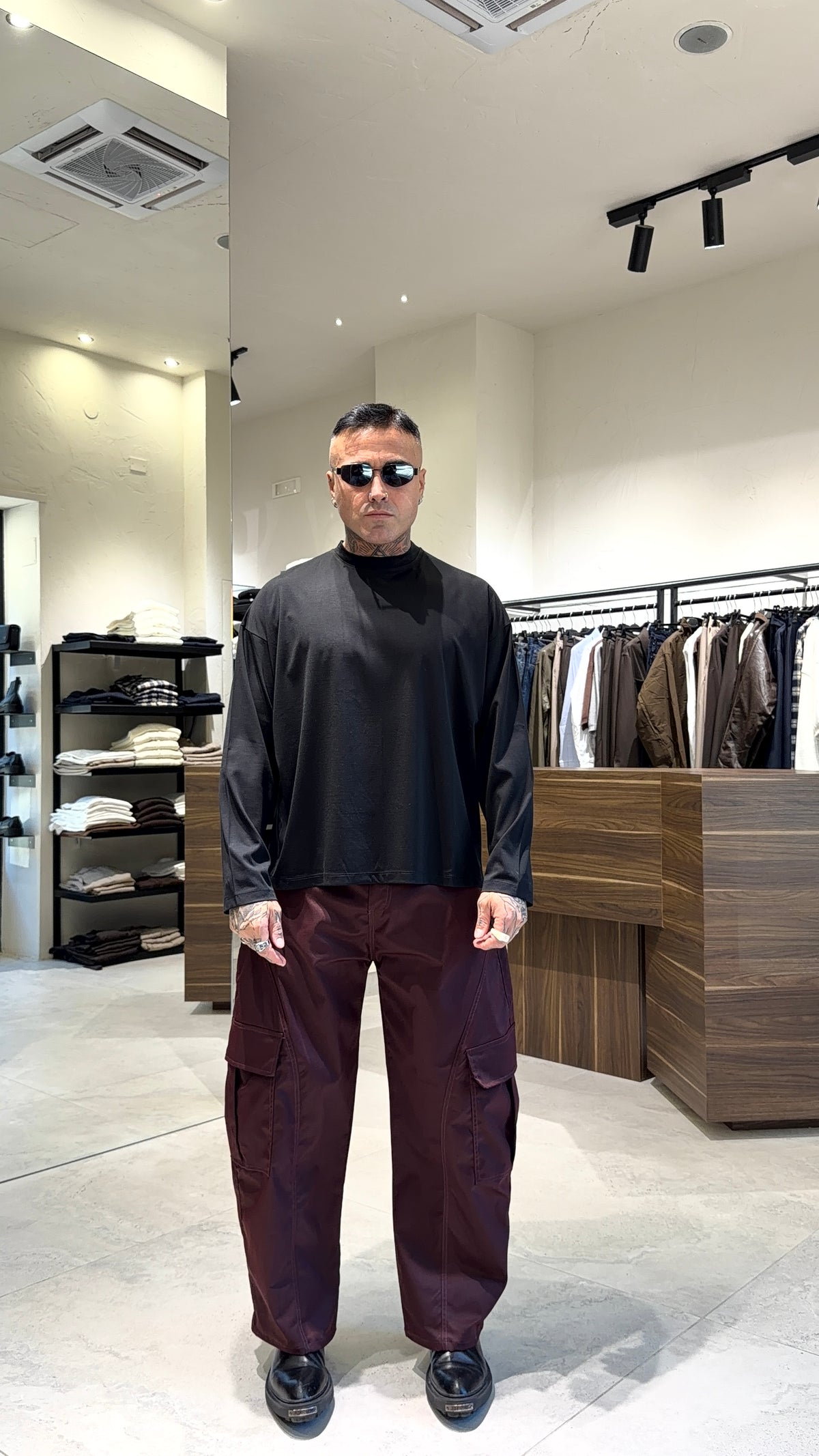 VISCOSE LONG SLEEVE