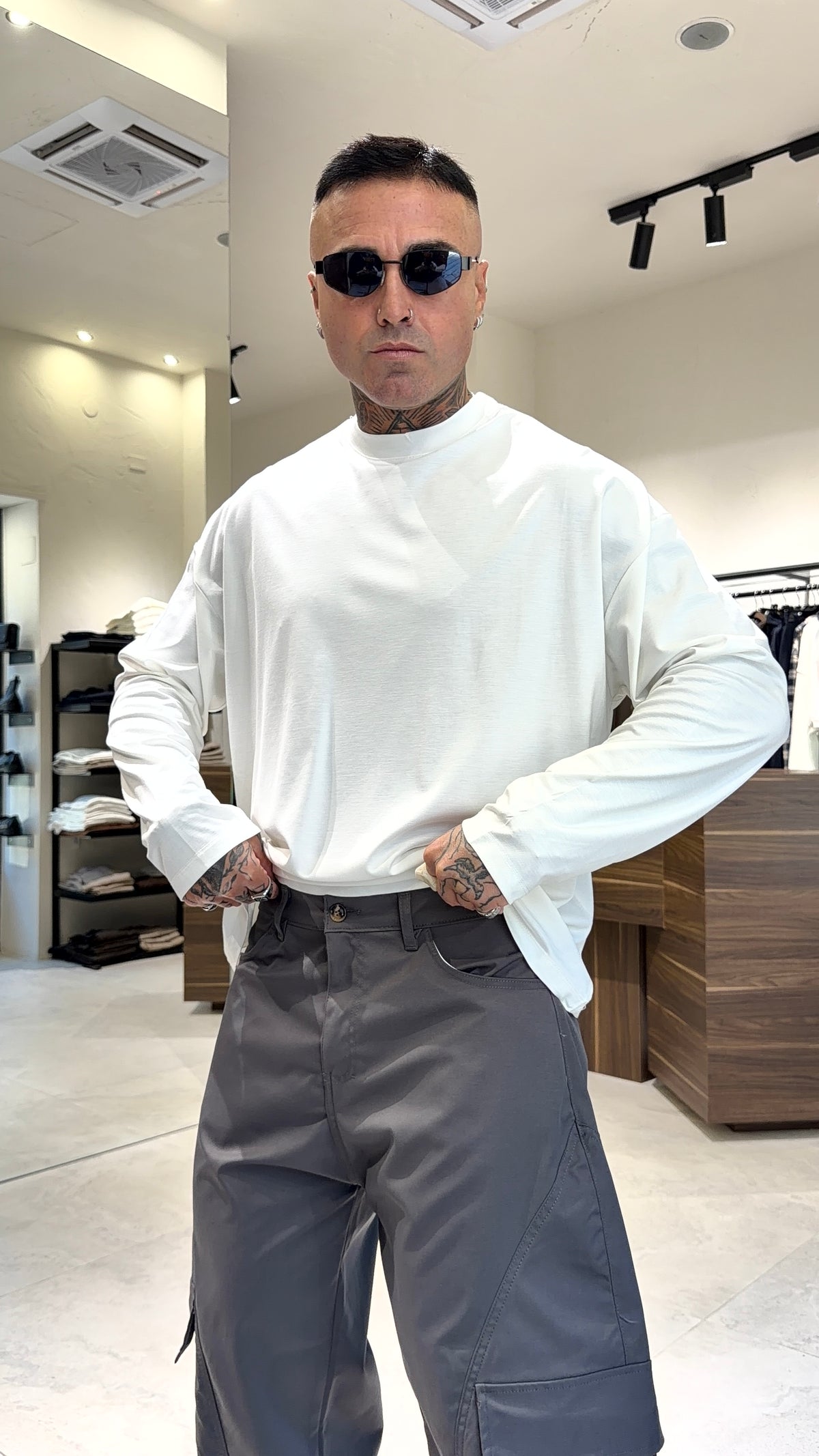 VISCOSE LONG SLEEVE